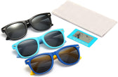 Mcmacfil 3-Piece Set of Children's Sunglasses, Suitable for Boys and Girls, Kids Polarized Sunglasses.