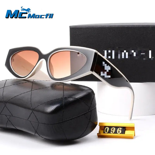 MCMACFIL Brand New Stylish Square Sunglasses Women Men Luxury Designer Big Frame Men's Sunglass Ins Popular Vintage Sun Glaasses for Men