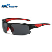 MCMACFIL Biker Glasses Sports Man Safety Dust Proof UV400 Eye Goggle Women's Grade Trend Ultraviolet-proof Sunglasses Protective Cycling