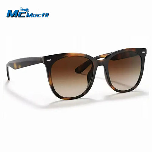 MCMACFIL Fashion Trend Sunglasses Anti-UV Driving High-end Retro Round Optical Prescription Sunglasses Men and Women LB4379D