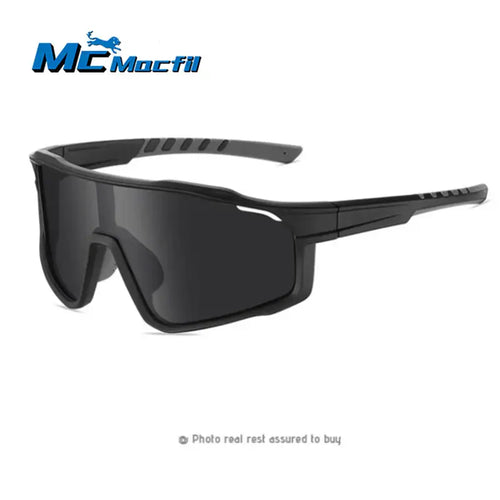 MCMACFIL Sports Photochromic Myopia Sunglasses Men Women Outdoor Riding Polarized Eyewear Custom Prescription Glasses