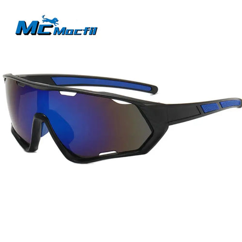 MCMACFIL Outdoor Cycling Sunglasses UV Protection Windproof Glasses Polarized Lens Men Women Sports Sunglasses Eyewear