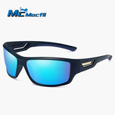 MCMACFIL Fashion Windproof Polarized Sunglasses Men Brand Designer Travel Male Mirror Sun Glasses Driving Anti-UV