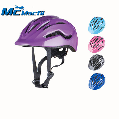 Mcmacfil Cross-Border New Children's Outdoor Riding Protective Helmet, Anti-Fall Head Protection, Baby Helmet, Imitation Integrated Molding, Breathable.