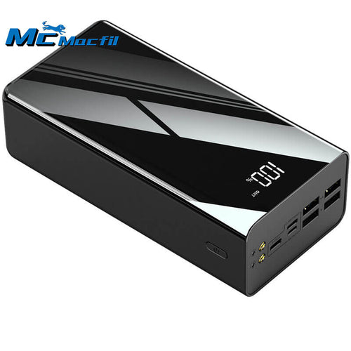 Mcmacfil High-Capacity 50000mAh Display Power Bank Mobile Power Source