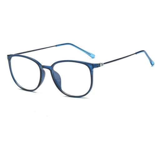 Mcmacfil New Lightweight Imitation TR90 Plain Glasses Retro Square Optical Eyeglass Frame, Artistic Design for Nearsighted Prescription Glasses.