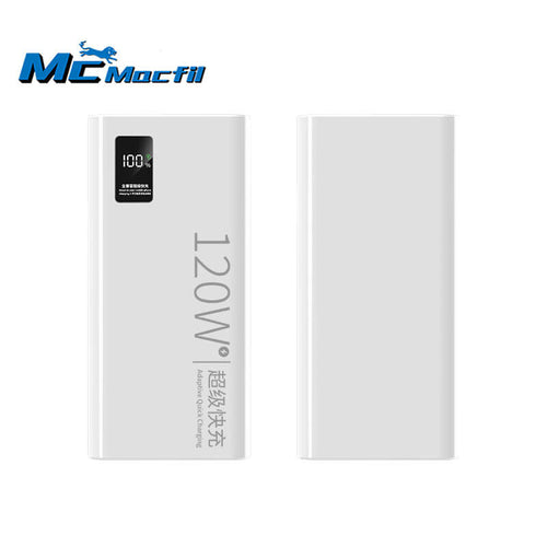 Mcmacfil's new 100W bidirectional super-fast charging, 20000mAh ultra-thin fast charging power bank.