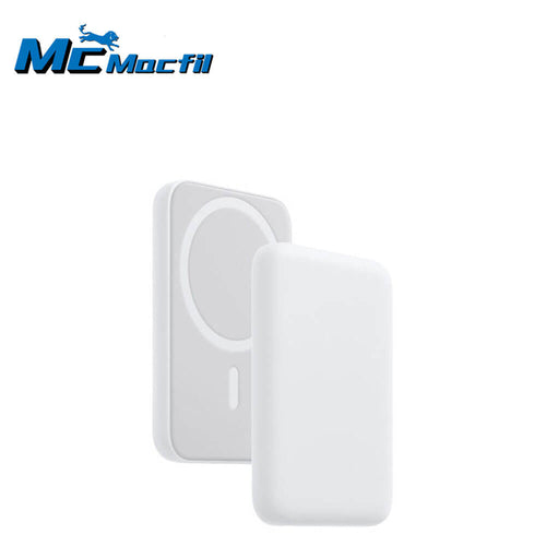 Mcmacfil Magsafe Magnetic Wireless Power Bank - Compatible with iPhone 14, iPhone 11, and External Battery for iPhone X.