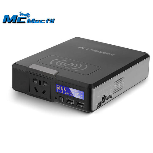 Mcmacfil Outdoor Power Supply Wireless Energy Storage Power Bank Notebook Portable Charger Mobile Power Supply