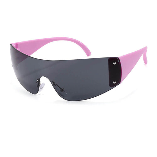 Mcmacfil New European and American Children's Rimless Sunglasses - Fashionable and Sporty Kids' Outdoor Eyewear3