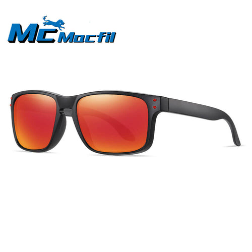 Mcmacfil Cross-Border Hot Selling Unisex Polarized Sunglasses for Driving,  Anti-Glare, UV Protection, European and American Classic Colored Sunglasses.