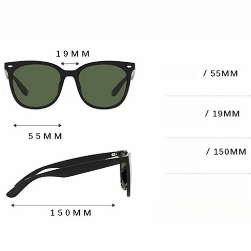 MCMACFIL Fashion Trend Sunglasses Anti-UV Driving High-end Retro Round Optical Prescription Sunglasses Men and Women LB4379D