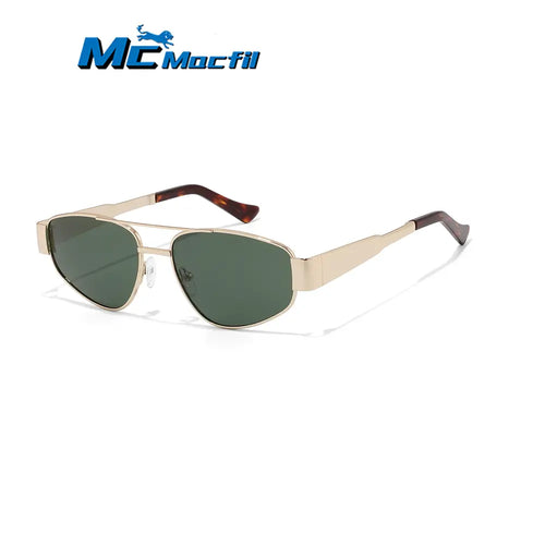 MCMACFIL Trendy Oval Sunglasses for Women  Retro Classic Shades UV400 Protection Brand Designer Vintage men Sun Glasses