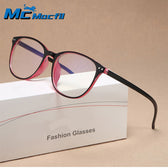 Mcmacfil New Vintage Artistic Nailing Eyeglasses for Women - Handcrafted Plain Prescription Glasses