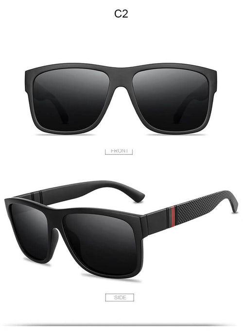 Mcmacfil Fashionable Men's Polarized Sunglasses: Stylish Eyewear for Driving, Outdoor Leisure, and Sun Protection