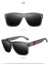 Mcmacfil Fashionable Men's Polarized Sunglasses: Stylish Eyewear for Driving, Outdoor Leisure, and Sun Protection