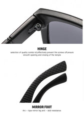 Mcmacfil Fashionable Men's Polarized Sunglasses: Stylish Eyewear for Driving, Outdoor Leisure, and Sun Protection