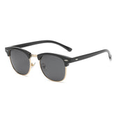 Mcmacfil Unisex Retro Polarized Sunglasses with Rivet Studs, a Hot-selling Eyewear in Foreign Trade.