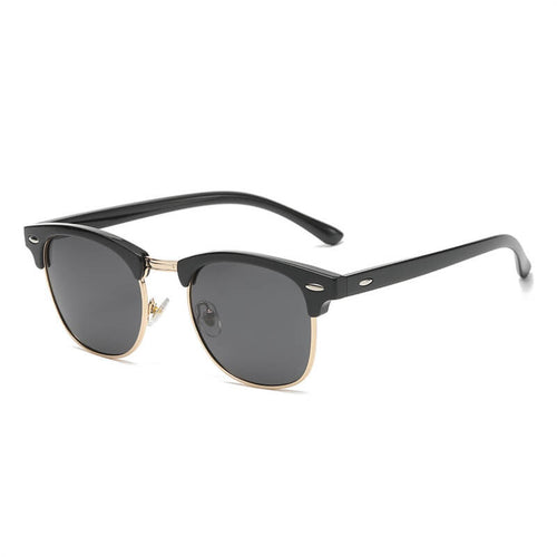 Mcmacfil Unisex Retro Polarized Sunglasses with Rivet Studs, a Hot-selling Eyewear in Foreign Trade.