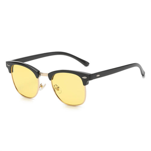 Mcmacfil Unisex Retro Polarized Sunglasses with Rivet Studs, a Hot-selling Eyewear in Foreign Trade.