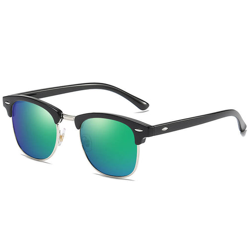 Mcmacfil Unisex Retro Polarized Sunglasses with Rivet Studs, a Hot-selling Eyewear in Foreign Trade.