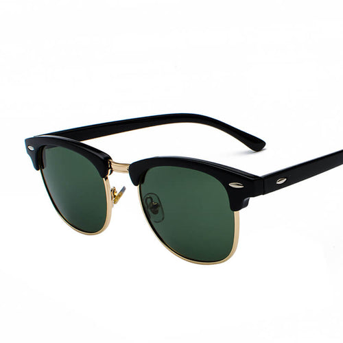 Mcmacfil Unisex Retro Polarized Sunglasses with Rivet Studs, a Hot-selling Eyewear in Foreign Trade.