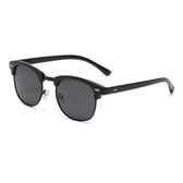 Mcmacfil Unisex Retro Polarized Sunglasses with Rivet Studs, a Hot-selling Eyewear in Foreign Trade.