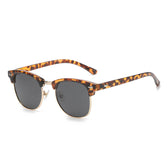 Mcmacfil Unisex Retro Polarized Sunglasses with Rivet Studs, a Hot-selling Eyewear in Foreign Trade.