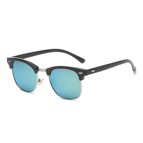 Mcmacfil Unisex Retro Polarized Sunglasses with Rivet Studs, a Hot-selling Eyewear in Foreign Trade.