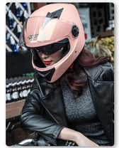 McMacfil Motorcycle Electric Helmet: Men's Fog-resistant Insulated Winter Headgear for Electric Bikes, Full-face Helmet, ABS Material, Suitable for Men and Women.