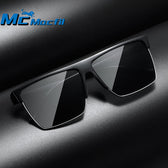 Mcmacfil New Cross-Border Men's Sunglasses, Outdoor Driving, Retro Classic Rivet Half-Frame Sunglasses