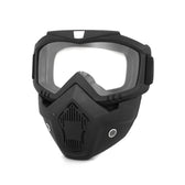 McMacfil New Windproof Goggles, Helmet Visor, Harley Eyewear, Rider Face Mask, Outdoor Sports