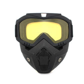 McMacfil New Windproof Goggles, Helmet Visor, Harley Eyewear, Rider Face Mask, Outdoor Sports