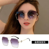 Mcmacfil Sunglasses - High-end, trendy, sun-blocking, frameless, slimming effect for women, suitable for couples, personalized eyewear.