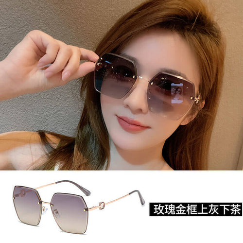 Mcmacfil Sunglasses - High-end, trendy, sun-blocking, frameless, slimming effect for women, suitable for couples, personalized eyewear.