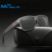 Mcmacfil New Men's Polarized Sunglasses - Trendy, Outdoor, Casual, Perfect for Driving and Fashionable Pairing