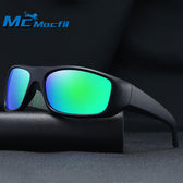 Mcmacfil Cross-Border New Camouflage Sports Cycling Sunglasses - Hot Selling Fishing Polarized Sunglasses for Men and Women - Colorful Polarized Eyewear.