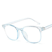 Mcmacfil New Retro Flat Lens for Men and Women, Fashionable and Comfortable Decorative Eyeglasses, Lightweight Frame with Blue Light Protection. Handcrafted.