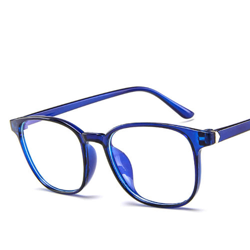 Mcmacfil New Retro Flat Lens for Men and Women, Fashionable and Comfortable Decorative Eyeglasses, Lightweight Frame with Blue Light Protection. Handcrafted.