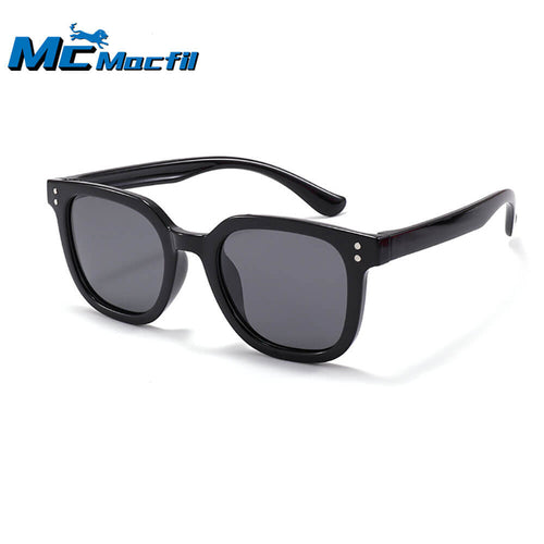 Mcmacfil New Children's Polarized Silicone Sunglasses for Baby Boys and Girls, Kids Square Frame UV Protection Sunglasses.