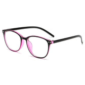 Mcmacfil New Vintage Artistic Nailing Eyeglasses for Women - Handcrafted Plain Prescription Glasses