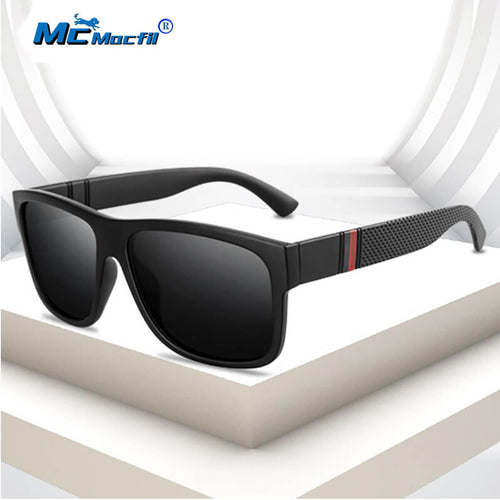 Mcmacfil Fashionable Men's Polarized Sunglasses: Stylish Eyewear for Driving, Outdoor Leisure, and Sun Protection