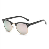 Mcmacfil Unisex Retro Polarized Sunglasses with Rivet Studs, a Hot-selling Eyewear in Foreign Trade.