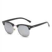 Mcmacfil Unisex Retro Polarized Sunglasses with Rivet Studs, a Hot-selling Eyewear in Foreign Trade.