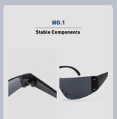 Mcmacfil New European and American Children's Rimless Sunglasses - Fashionable and Sporty Kids' Outdoor Eyewear3